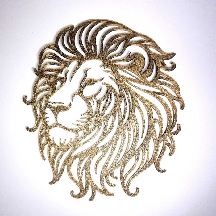 LEW | WALLART w kolorze brązowym (PLA SILK) - DRUK3D