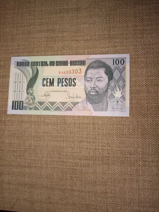 GUINÉ BISSAU 1 Nota Nova Não Circulada conforme foto