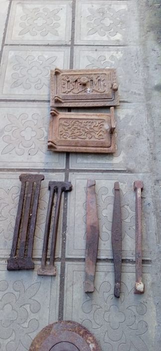 Колосники, дверцята, юшка