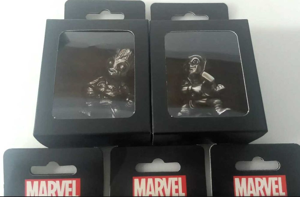 5 Royal Selangor Mini Figures from Marvel Novas/Seladas