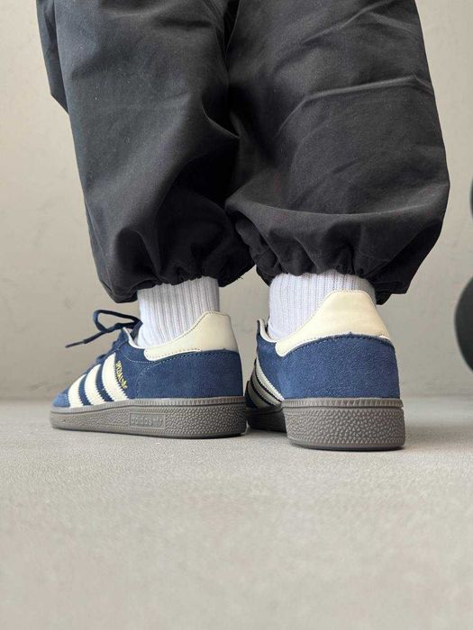 Мужские кроссовки Adidas Handball Spezial Indigo. Размеры 40-45