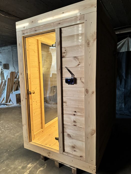 Sauna ogrodowa mini sauna elektryczna 230V/400vsauna wifi ocieplona