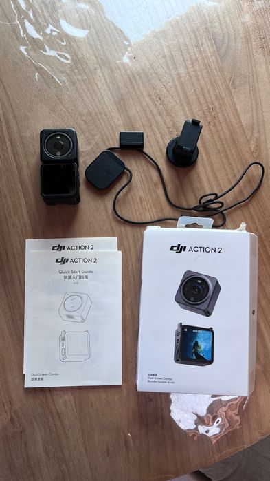 DJI Osmo Action 2 Camera – Excellent Condition – Full Set