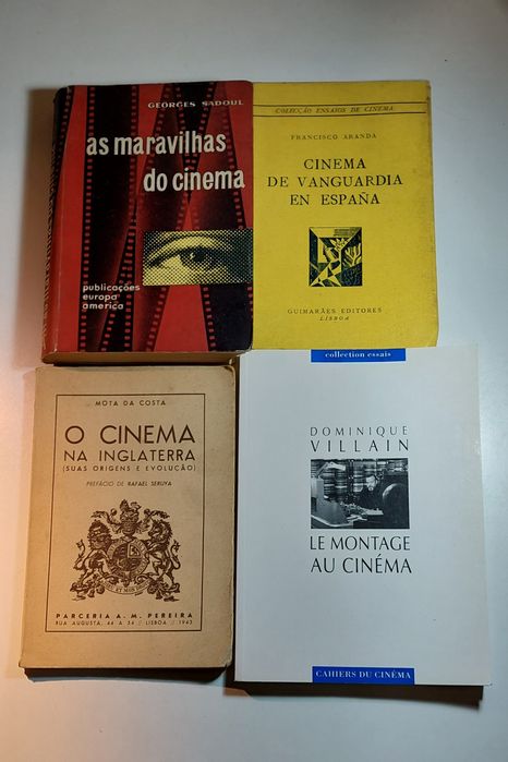 Vários livros sobre o Cinema (Português e Estrangeiro) e Fotografia