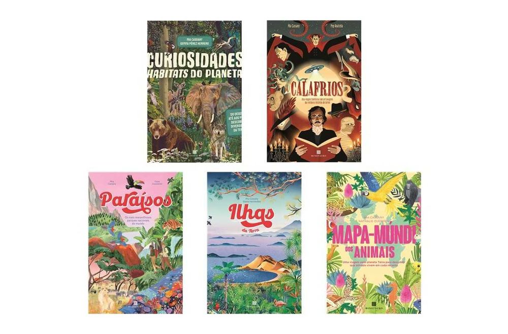 Mapa-Múndi dos Animais/ Curiosidades/ Paraísos/ .. - Desde 8,50€