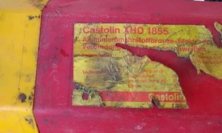 Elektrody do spawania miedzi brąz mosiądz EutecTrode Castolin XHD 1855
