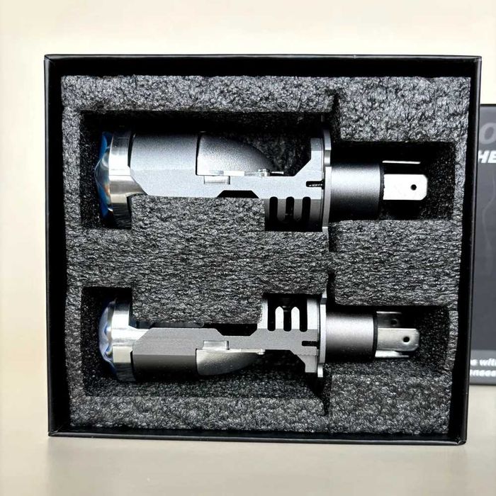 F40B LED H4 Bi линзы автолампы лед светодиодные ближний дальний 12V