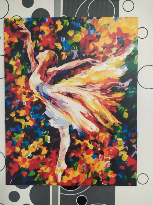 Картина акрилом в подарунок замість листівки