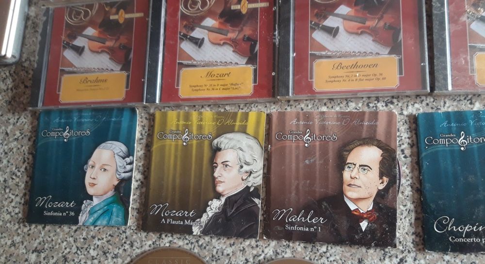 Conjunto de 27 Cds Música Clássica Diversos