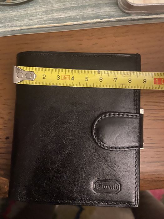 Skórzany portfel - NOWY