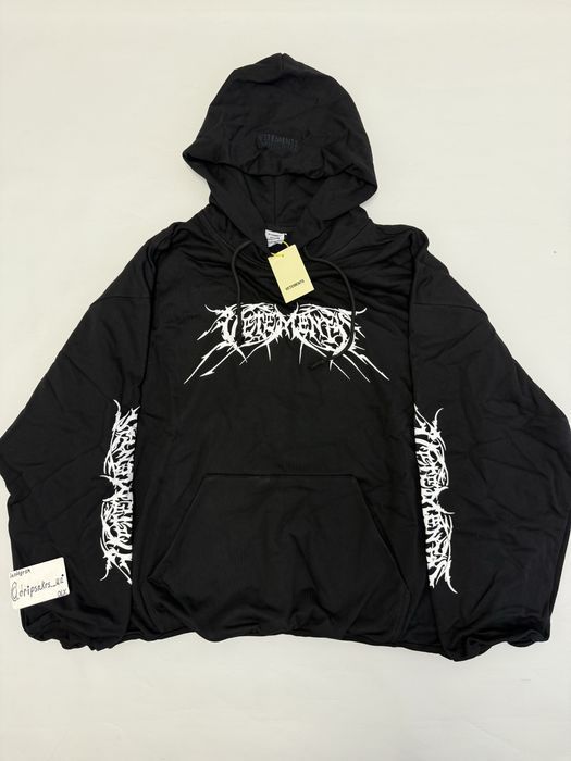 Худи Vetements Hardcore Logo 2025