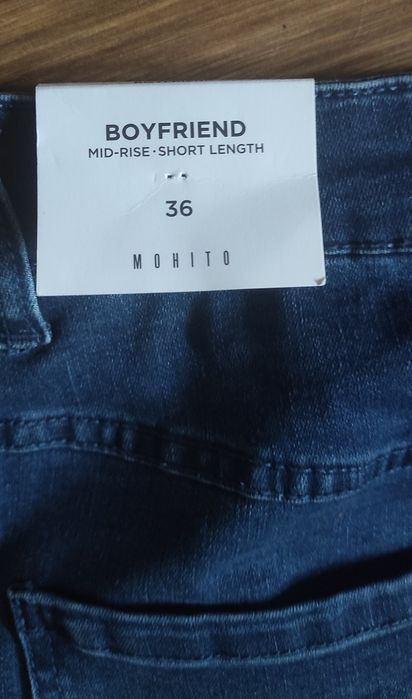 Nowe jeansy boyfriend Mohito 36-40