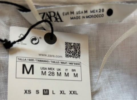 Zara sukienka na plaże z frędzlami, LEN,  NOWA rozmiar M , S, L