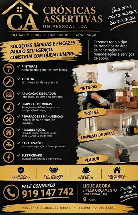 Remodelações e Construção Civil