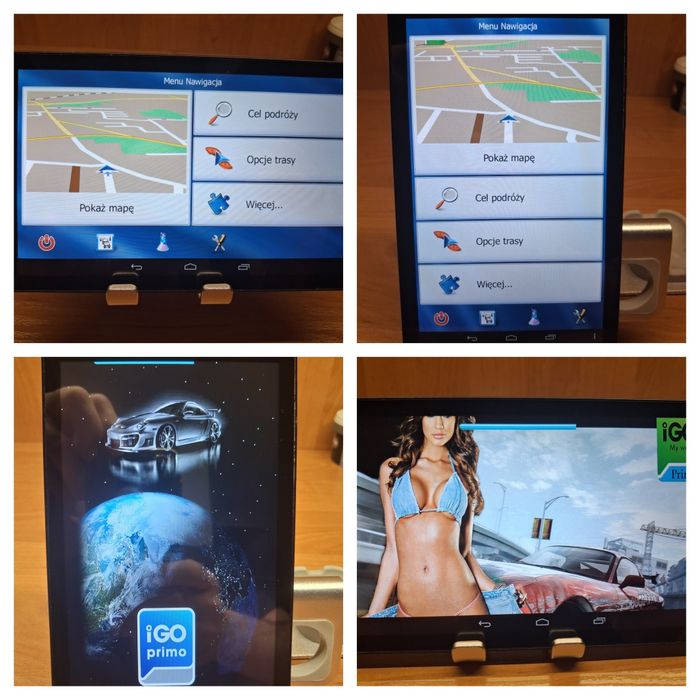 tablet lenovo  z wgrana nawigacją igo nowe mapy