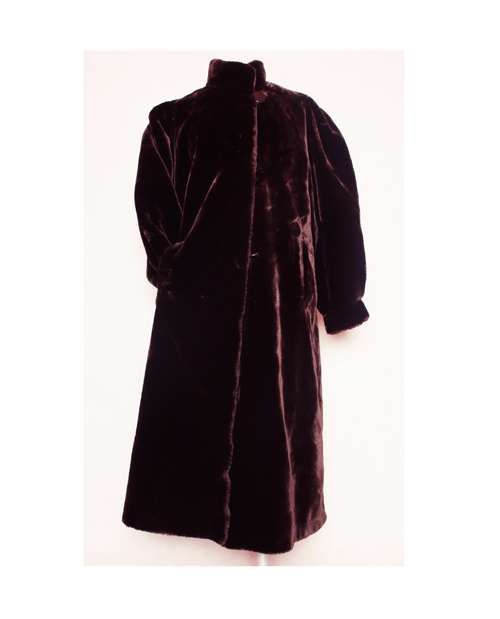 Sztuczne futro kolor czekolady