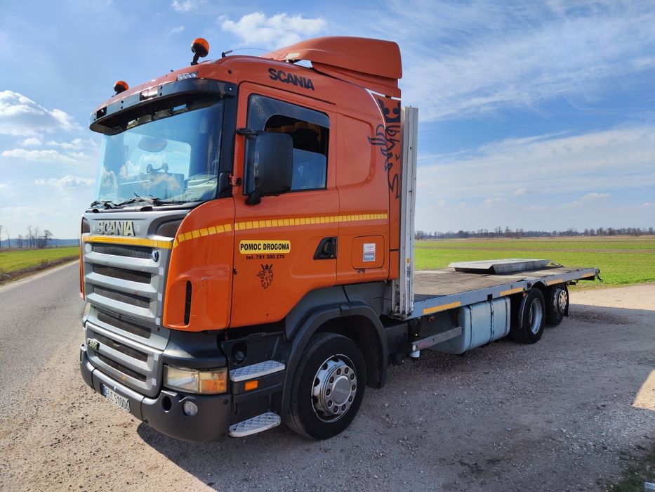 Scania R380 Pomoc Drogowa # Laweta # STARE TACHO # ładne opony