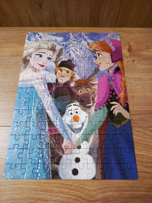 Puzzle dla dzieci Frozen Disney 104 elementy Clementoni