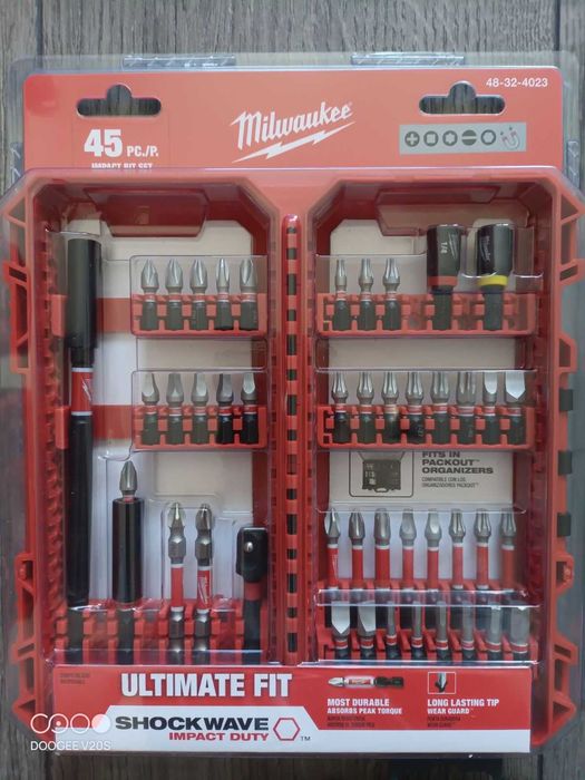 Наборы ударных бит Milwaukee Makita Bosch Diablo