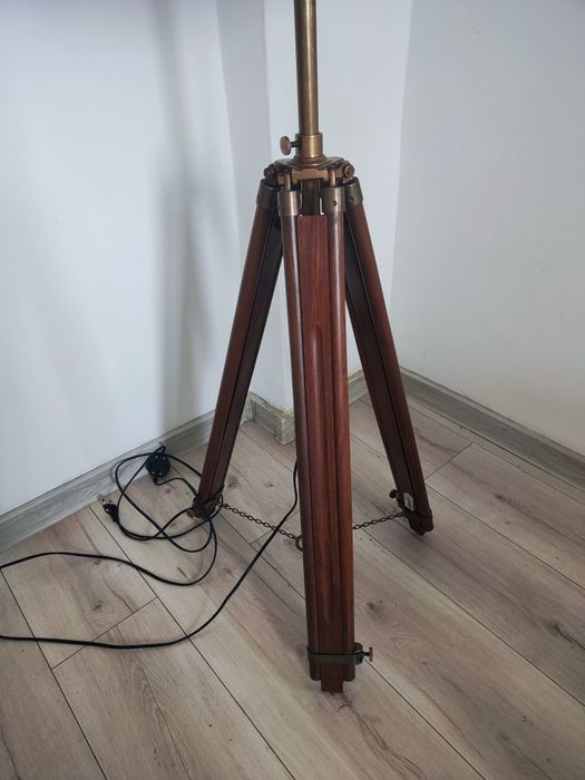 Lampa stojąca teleskopowa vintage
