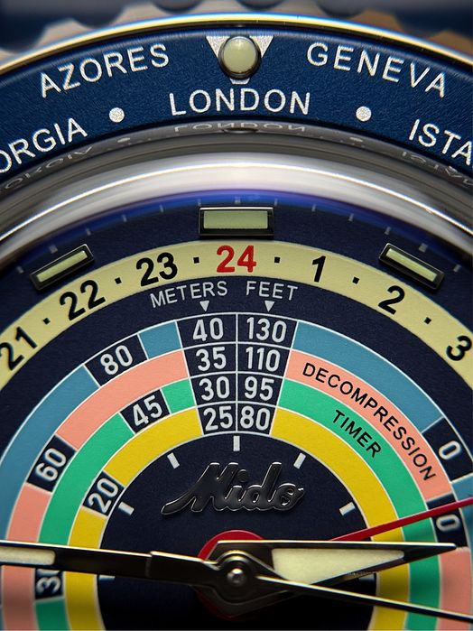 Mido Ocean Star Decompression Worldtimer M026.829.17.041.00