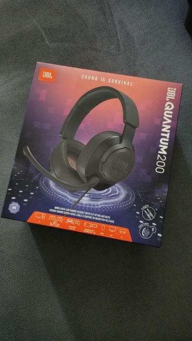 Jbl quantum 200 headsets auscultadores para Pc playstation xbox telemó