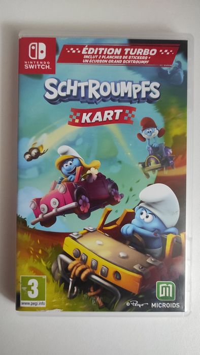 Jogos Nintendo Switch Smurfs Kart