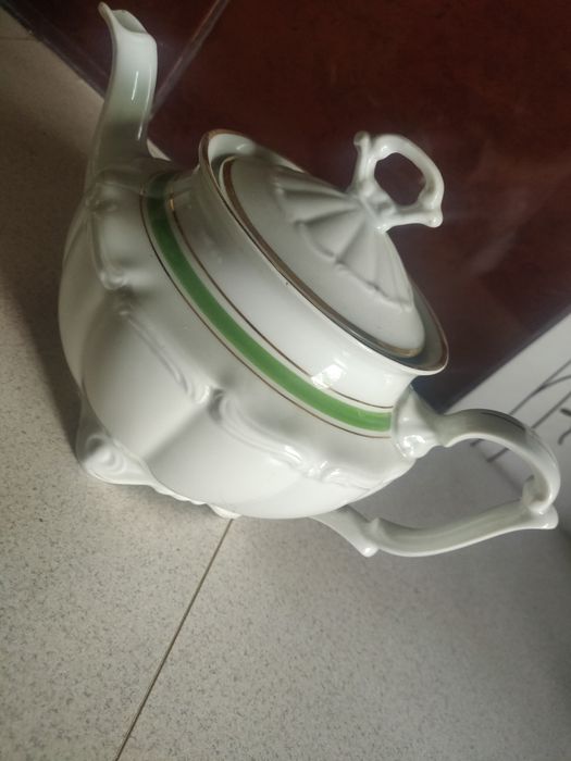 Zestaw kawowy herbata Wałbrzych porcelana