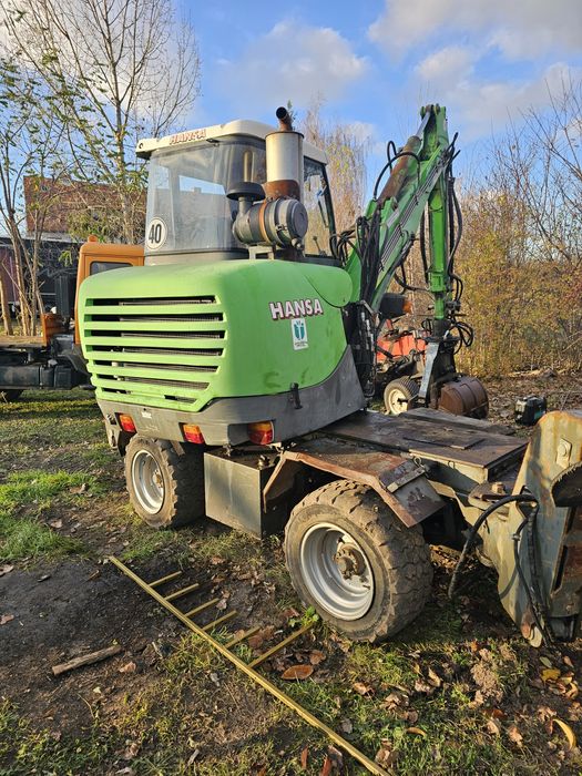Koparka kolowa hansa apz 531 teleskop łyżka czerpakowa hds
