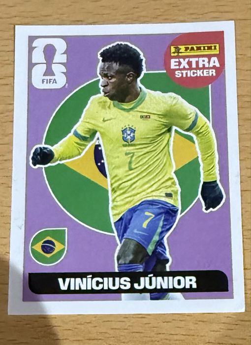 Vinicius junior  extra sticker regular