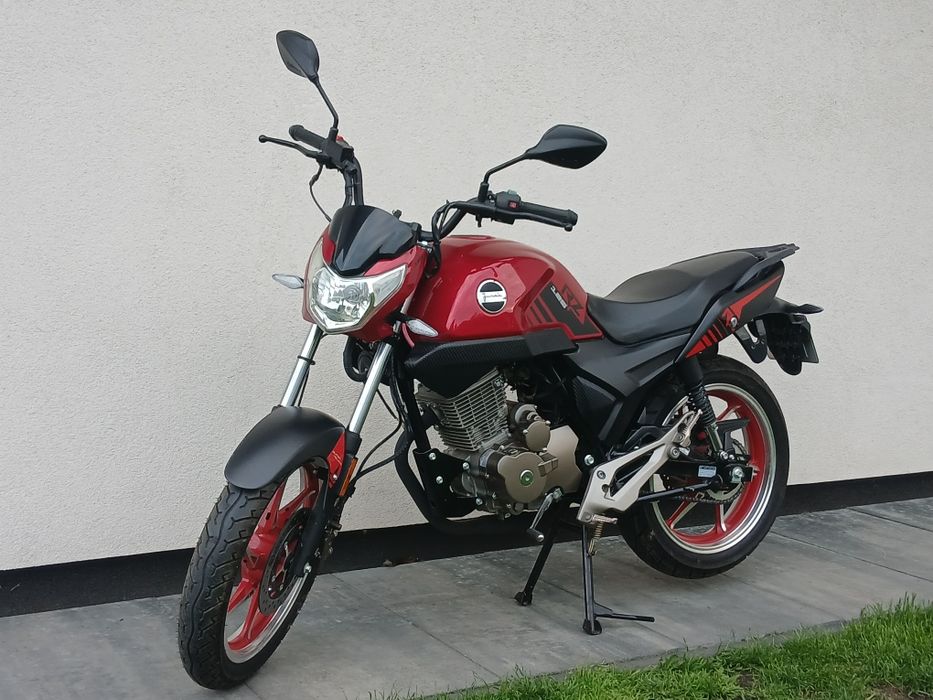 Junak RZ 125 + kufer. Jak Nowy 700km przebiegu.
