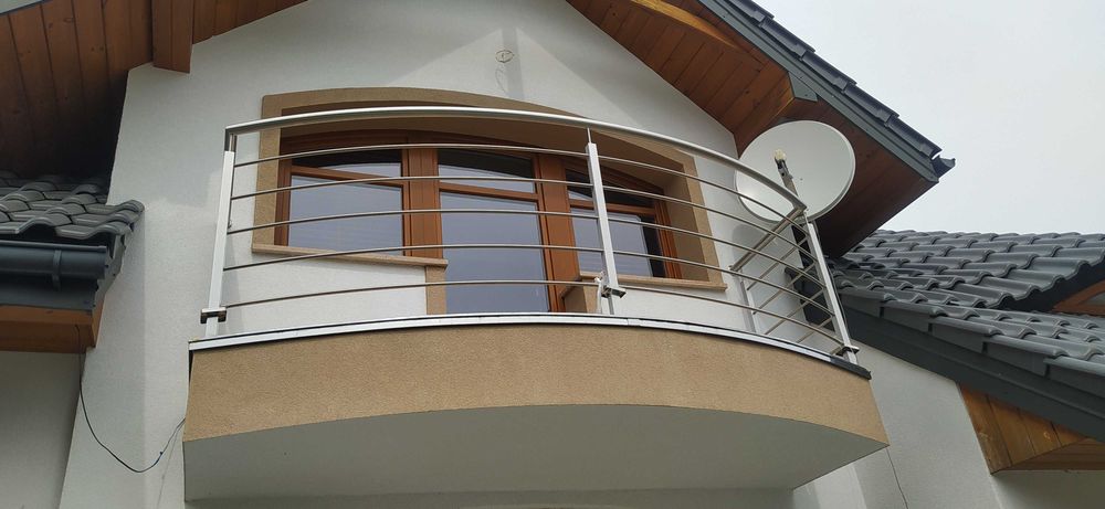 Balustrady nierdzewne i szklane, inox Skawina, Myślenice, Kraków