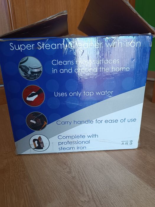 Máquina a vapor com ferro