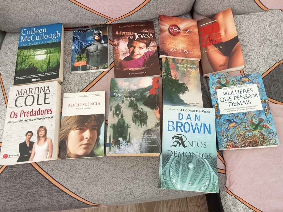 Livros vários troca