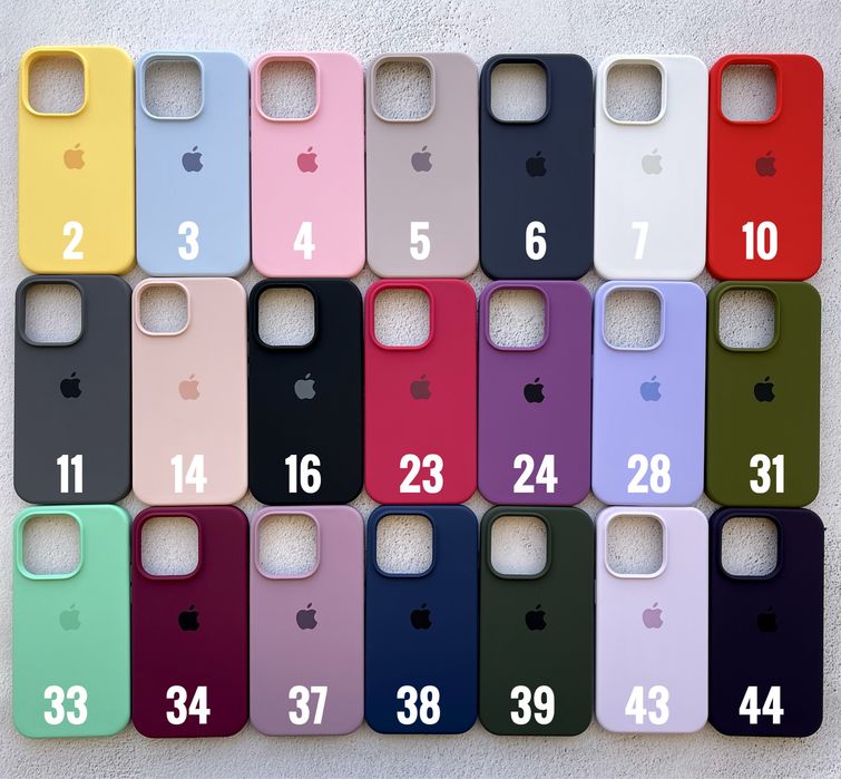 Чохол Silicone case для iPhone 15 Pro Max | Чехол на Айфон 15 Про Макс