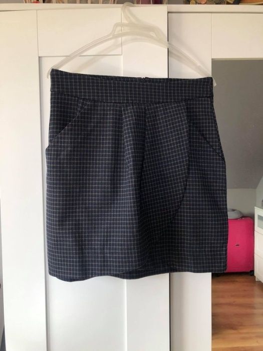 Spódnica w kratkę