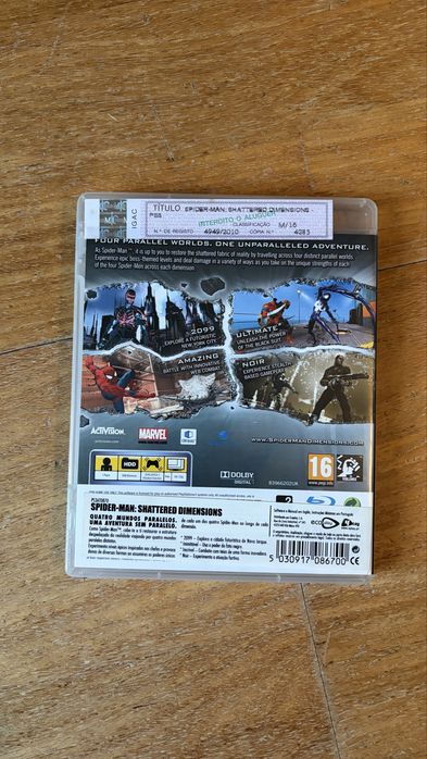 PS3 Spider-man web of shadows & Shattered dimensions