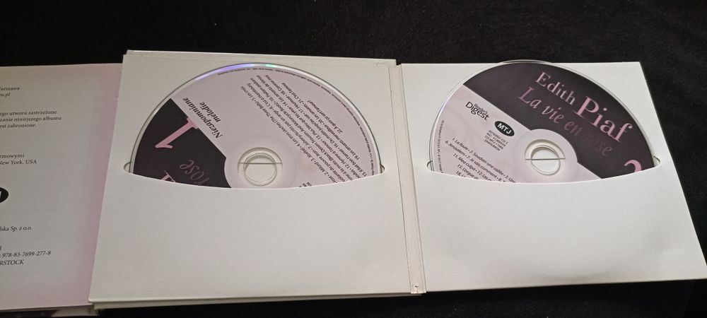 Edith Piaf  rose 3 CD