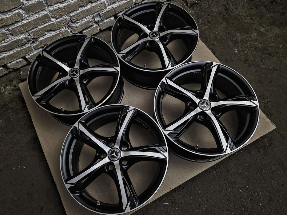 R18 5x112 Mercedes-Benz | Original | CZ | Преміум диски | Двохкольорові | Рідна фарба, ідеальний стан, без пошкоджень, без ремонтів, без дефектів