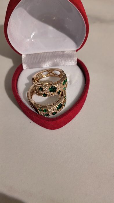 Kolczyki złote koła