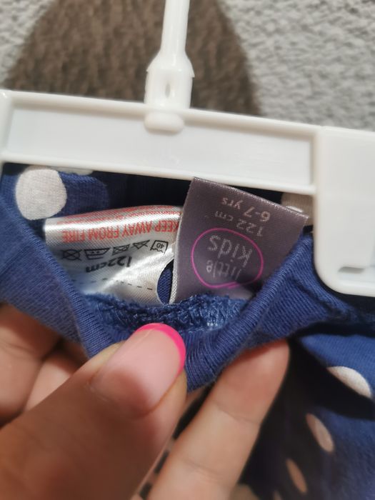 Spodenki krótkie dla dziewczynki w kropki 122