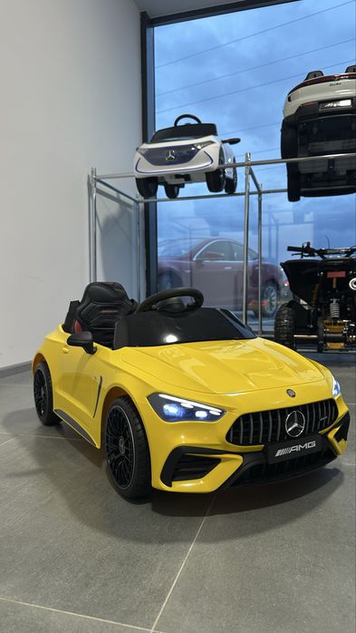 Дитячий електромобіль Mercedes 12V / EVA / пульт 2.4G / до 25 кг Дитяче авто