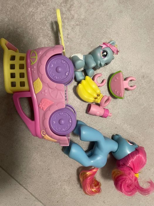 Kompletny zestaw My Little Pony „mała Dash z mamą na zakupach”, Hasbro