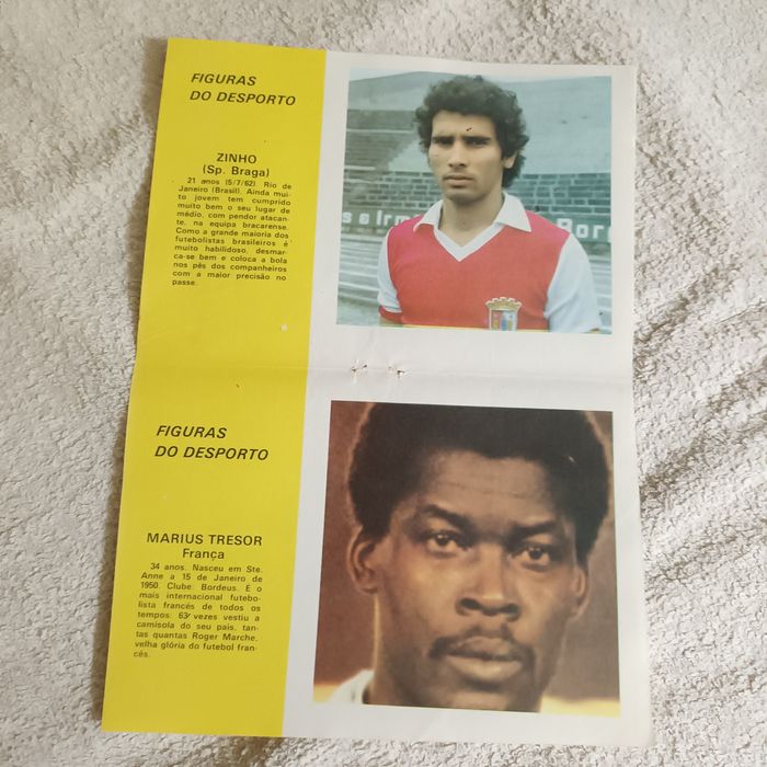 8 cromos antigos futebol ver fotos