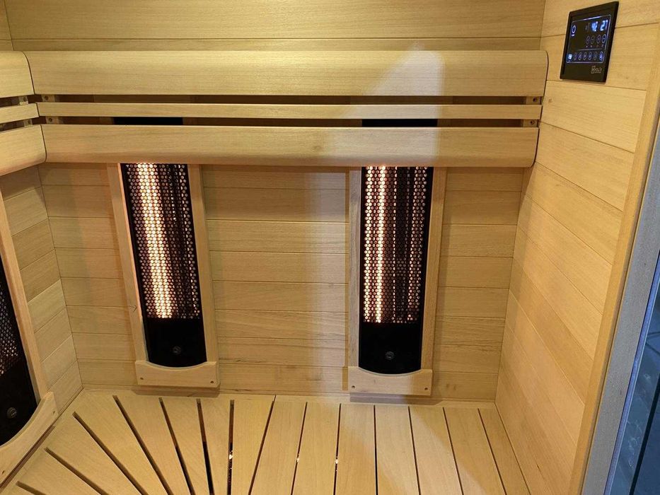 Sauna FUSION combi infrared + steam sauna desde 3.320€ BAIXA PREÇO