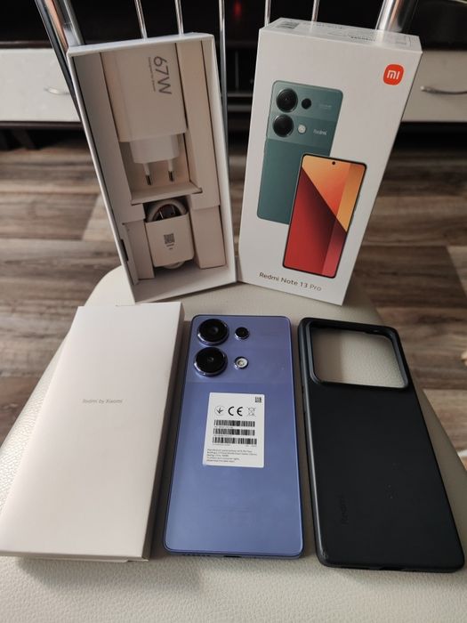 ИГРОВОЙ Xiaomi redmi note 13pro, память 8+8-256гиг,как новый.