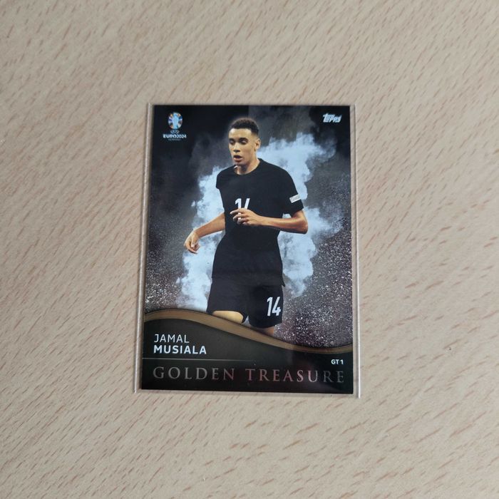 Set Completo Cartas Golden Treasure Topps Euro 2024