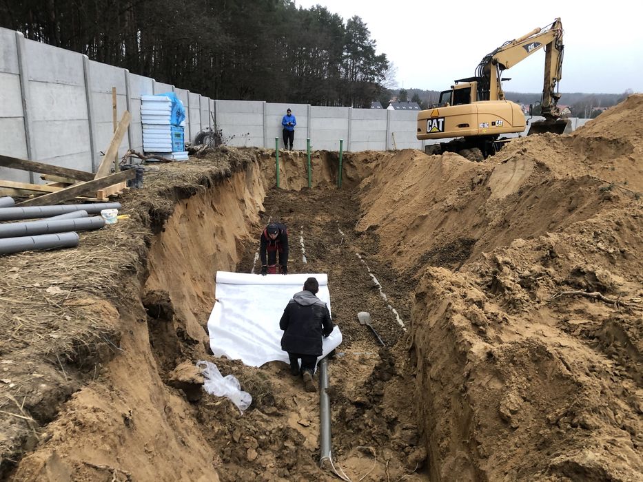 Koparka wywrotka wolne terminy wykopy koparką kołową