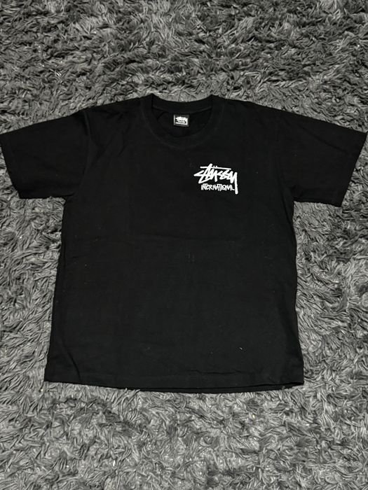 Stussy T-shirt International Czarny Rozmiar M