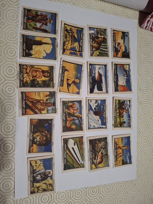 Raros cromos chocolates regina brindes